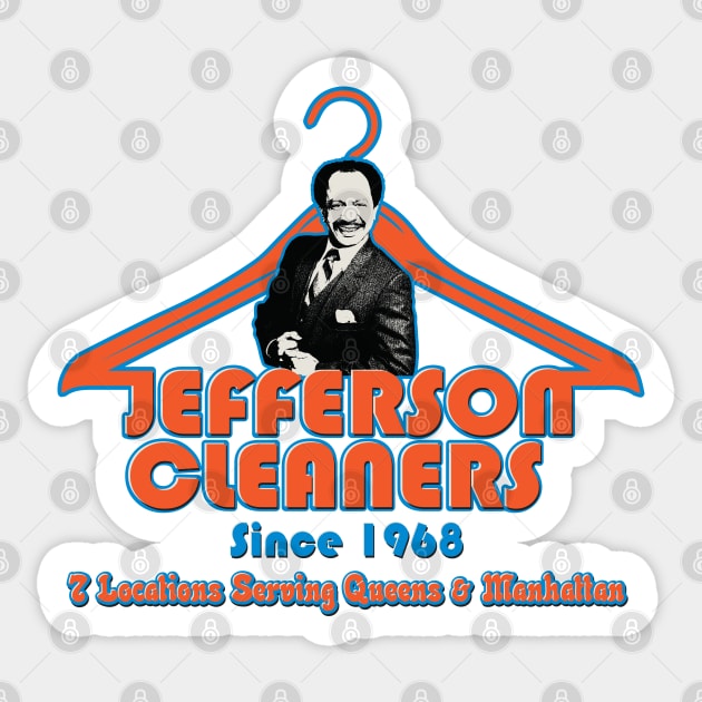 Jefferson Cleaners Lts Sticker by Alema Art